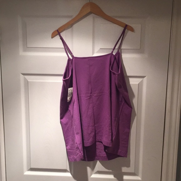 Penningtons Form Fit Purple Tank Top - Picture 2 of 5